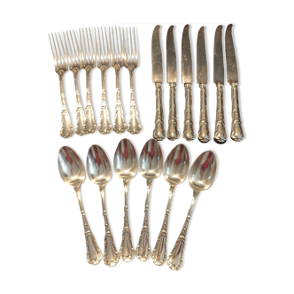 Christofle housewife in silver metal