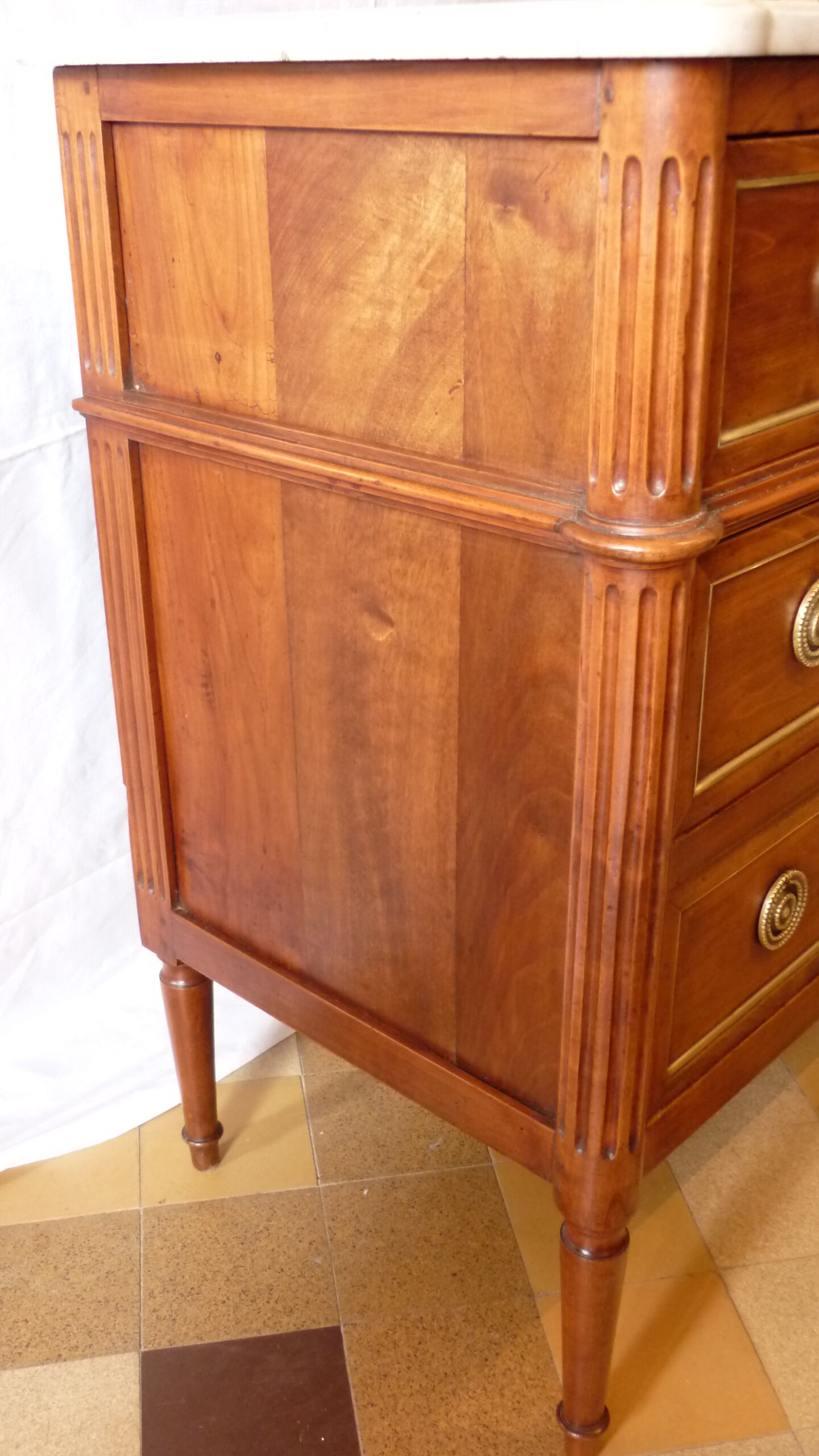 Louis XVI dresser 19th century fruit wood