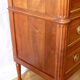 Commode Louis XVI 3 tiroirs en bois fruitier, 19eme