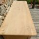 Old low sideboard / side unit / industrial furniture in solid ash