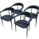 Vintage Fasem P40 chairs set of 4 from the 80s