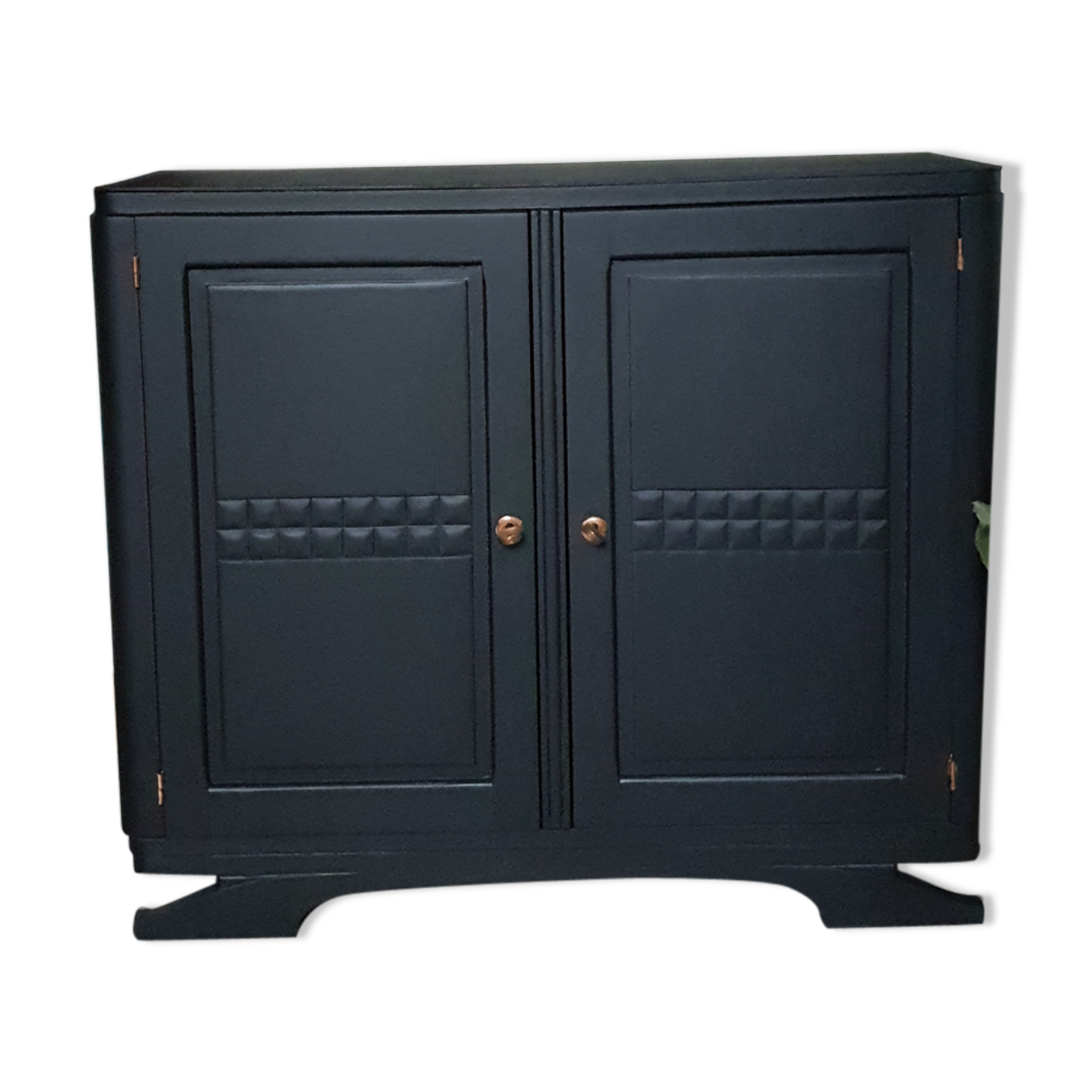 Black art deco buffet