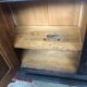Blackened wooden sideboard of the 1950s