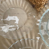 6 vintage dessert plates