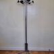 Vintage chrome metal coat rack, 1970s