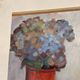 Still Life Painting Hydrangea Flowers Bouquet Pot 20th Century