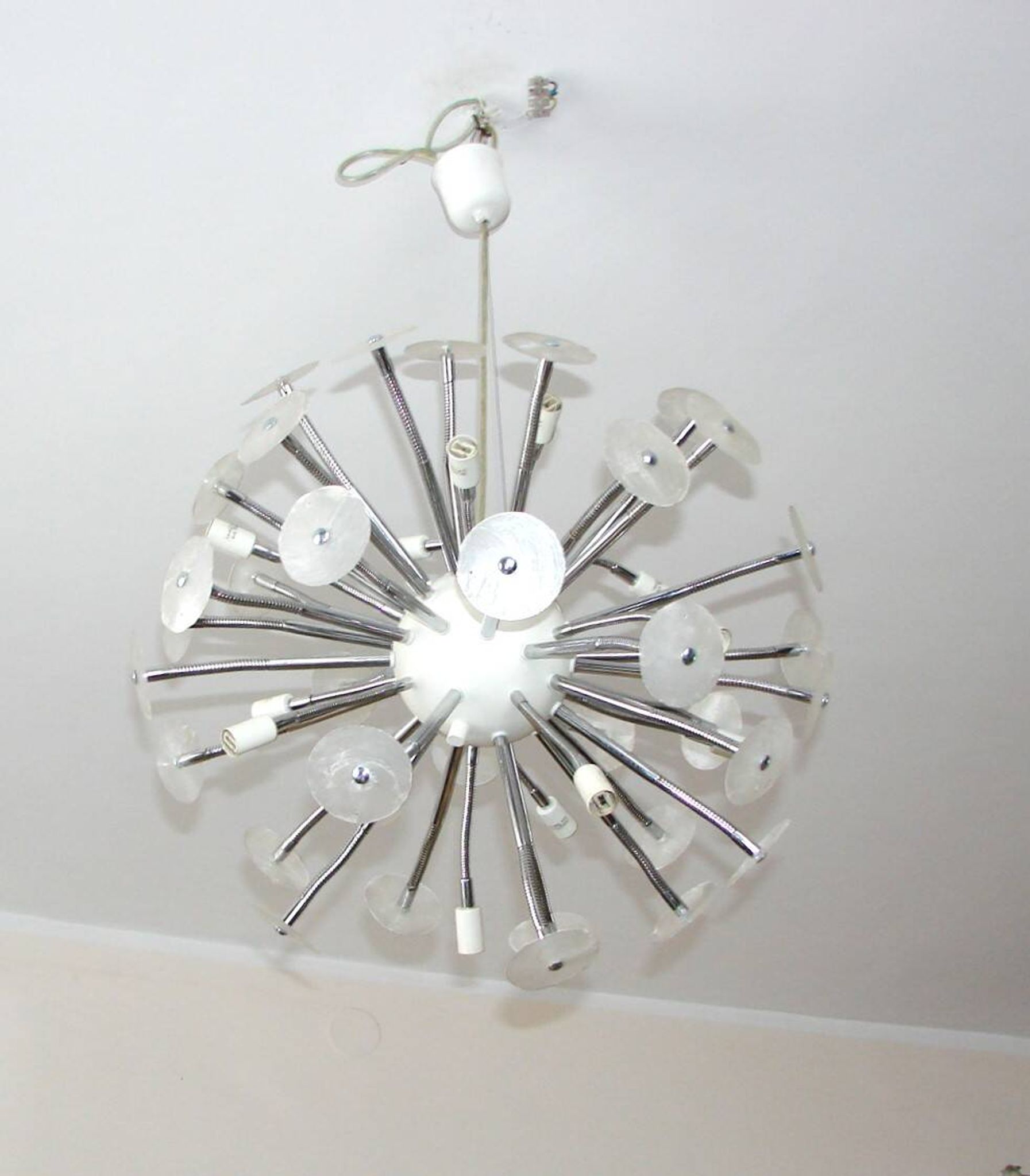 Italian hanging lamp Arditi, Space age 1980s