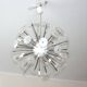 Italian hanging lamp Arditi, Space age 1980s