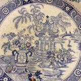 Ancient dish Terre de Fer Creil - Montereau