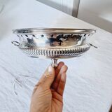 Neoclassical Style Plate Warmer Tray in Silver Metal dating from the 1950s