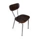 Chaise en formica palissandre 1960