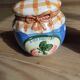 Retro ceramic barbotine kitchen set