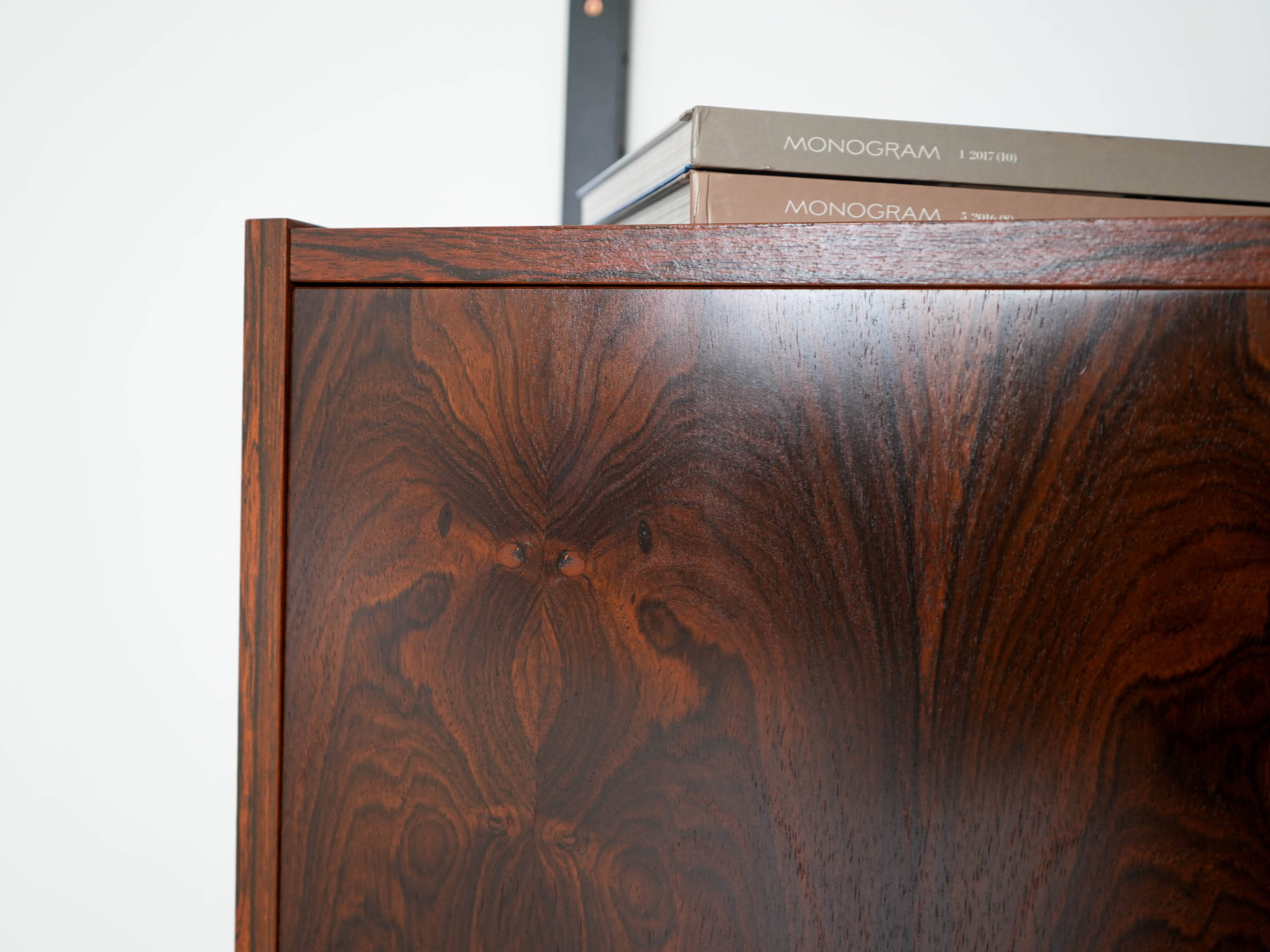 PS System rosewood bookcase, Danish design, 1960s, manufactured by Randers