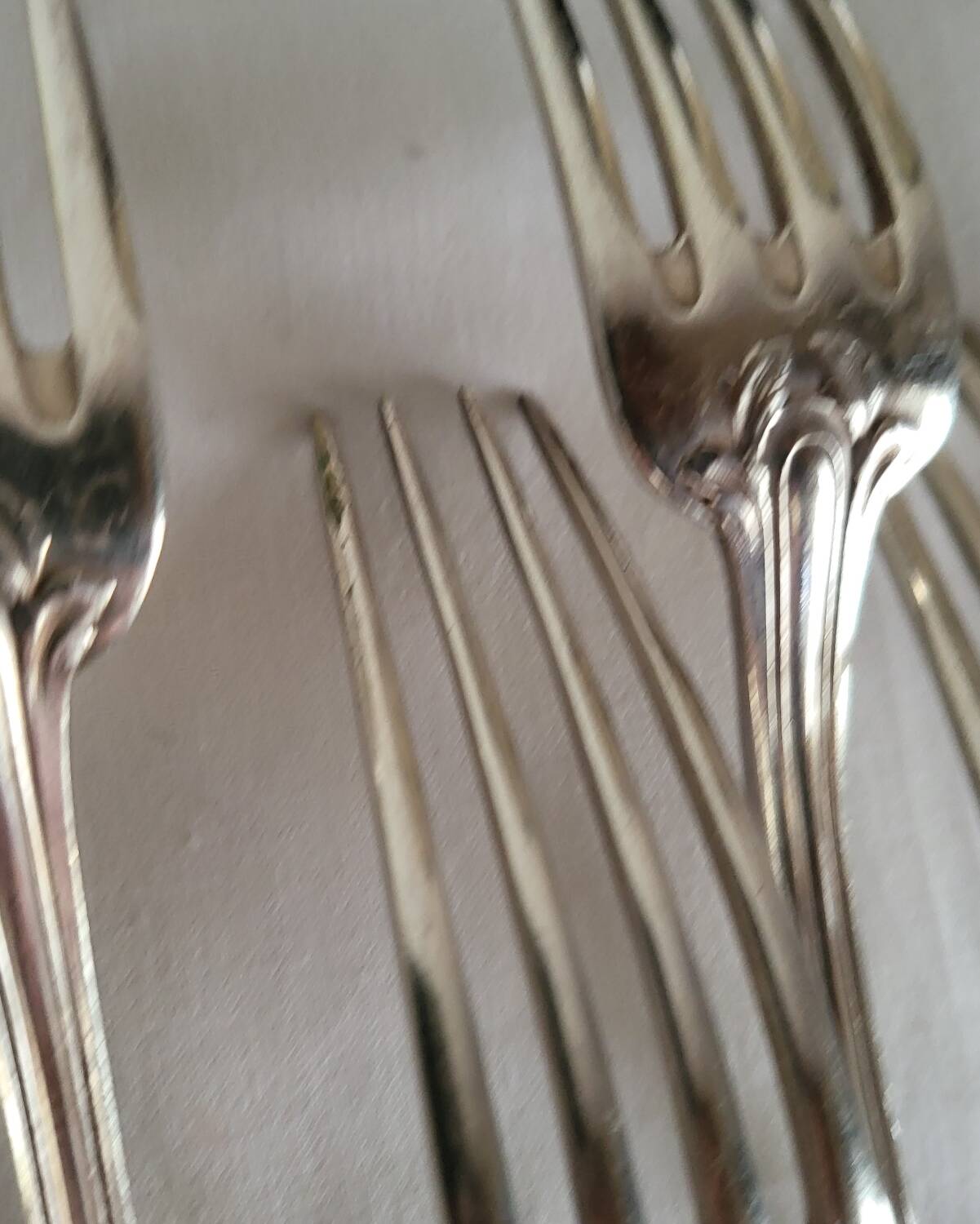 12 Fourchettes en métal argenté Boulenger Couverts de table