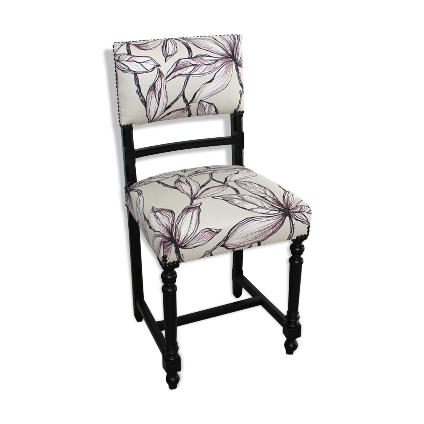 Chaise style Louis XIII