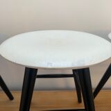Suite of 4 scandinavian stools