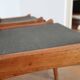 4 chaises vertes danoises estampillées
