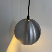 Vintage brushed aluminium suspension, France, 1970.
