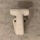 Ceramic coat hook