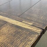 19th century elm and oak table