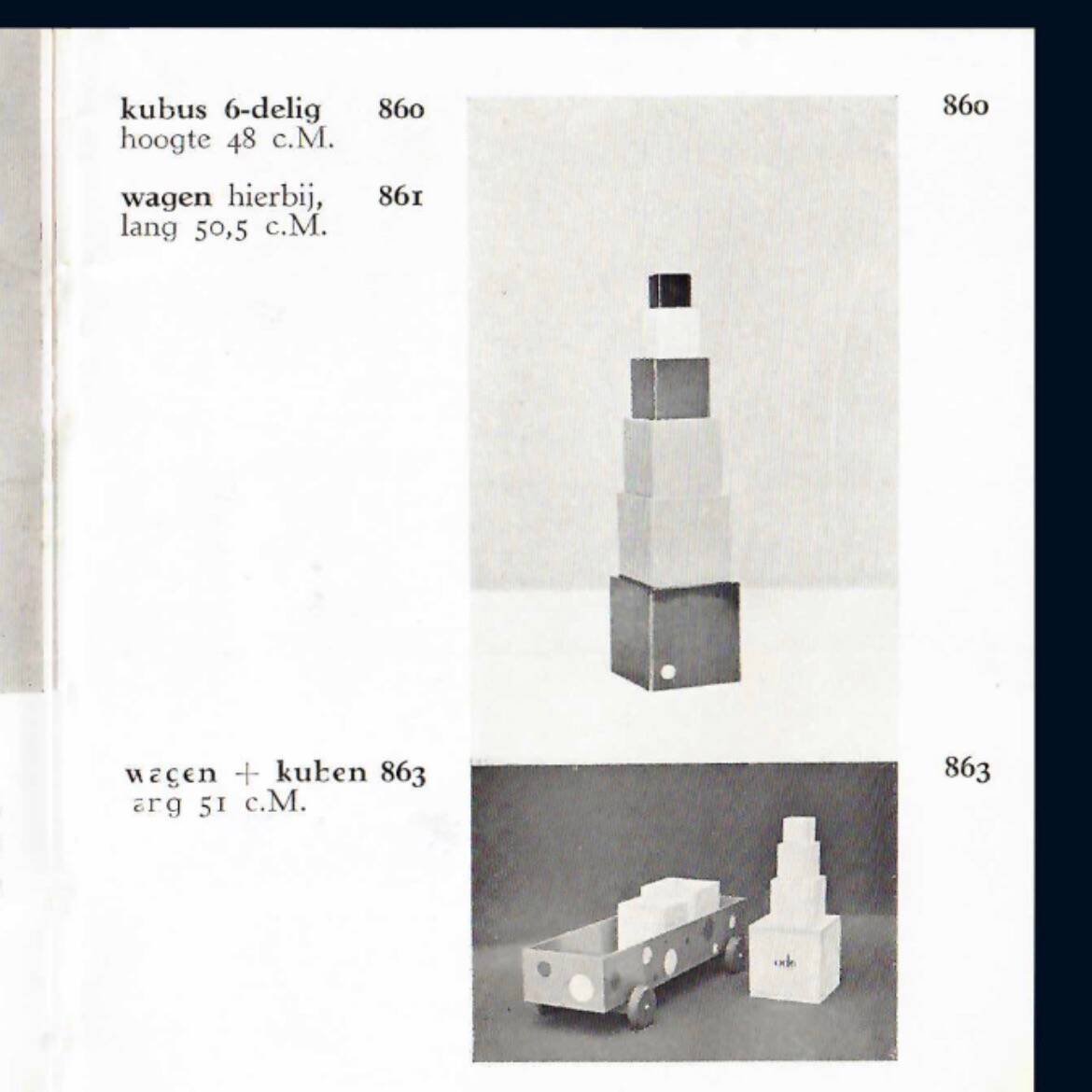 ADO Cube Blocks by Ko Verzuu, 1930s | Collector’s item
