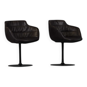 Chaises Flow par Jean-Marie Massaud pour MDF, Italie années 2000, ensemble de 2.