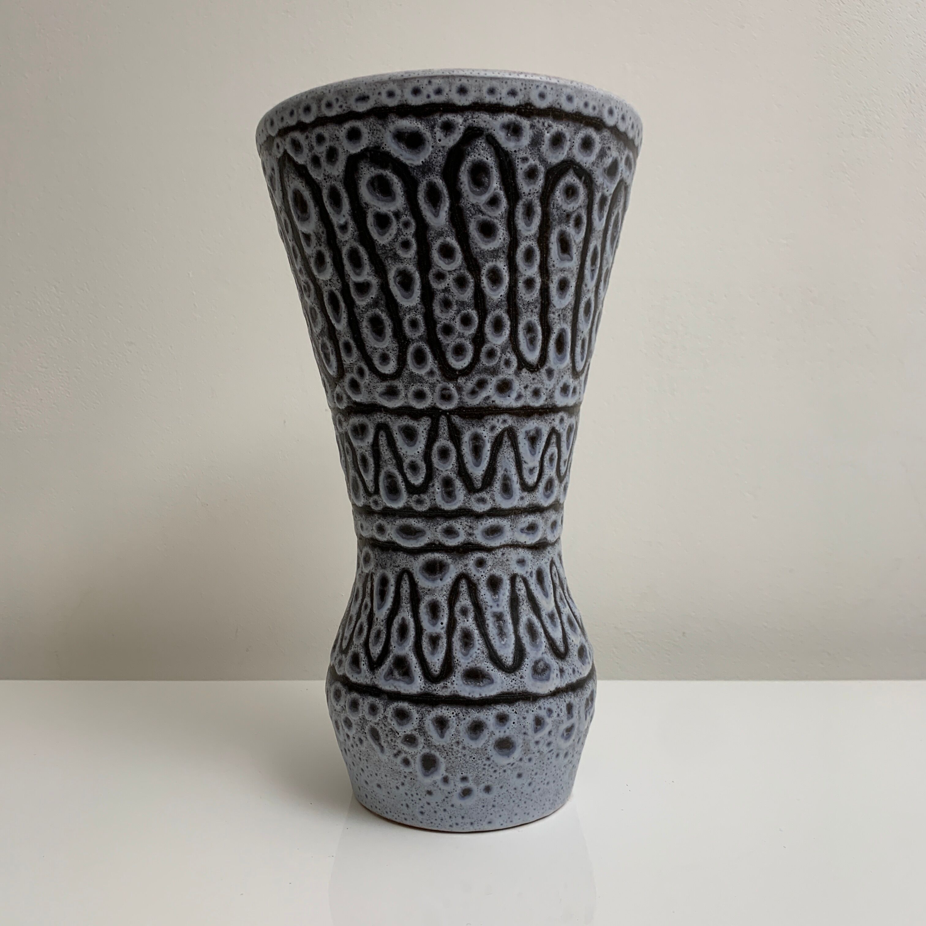 Vintage ceramic vase by Jean Austruy 27 cms