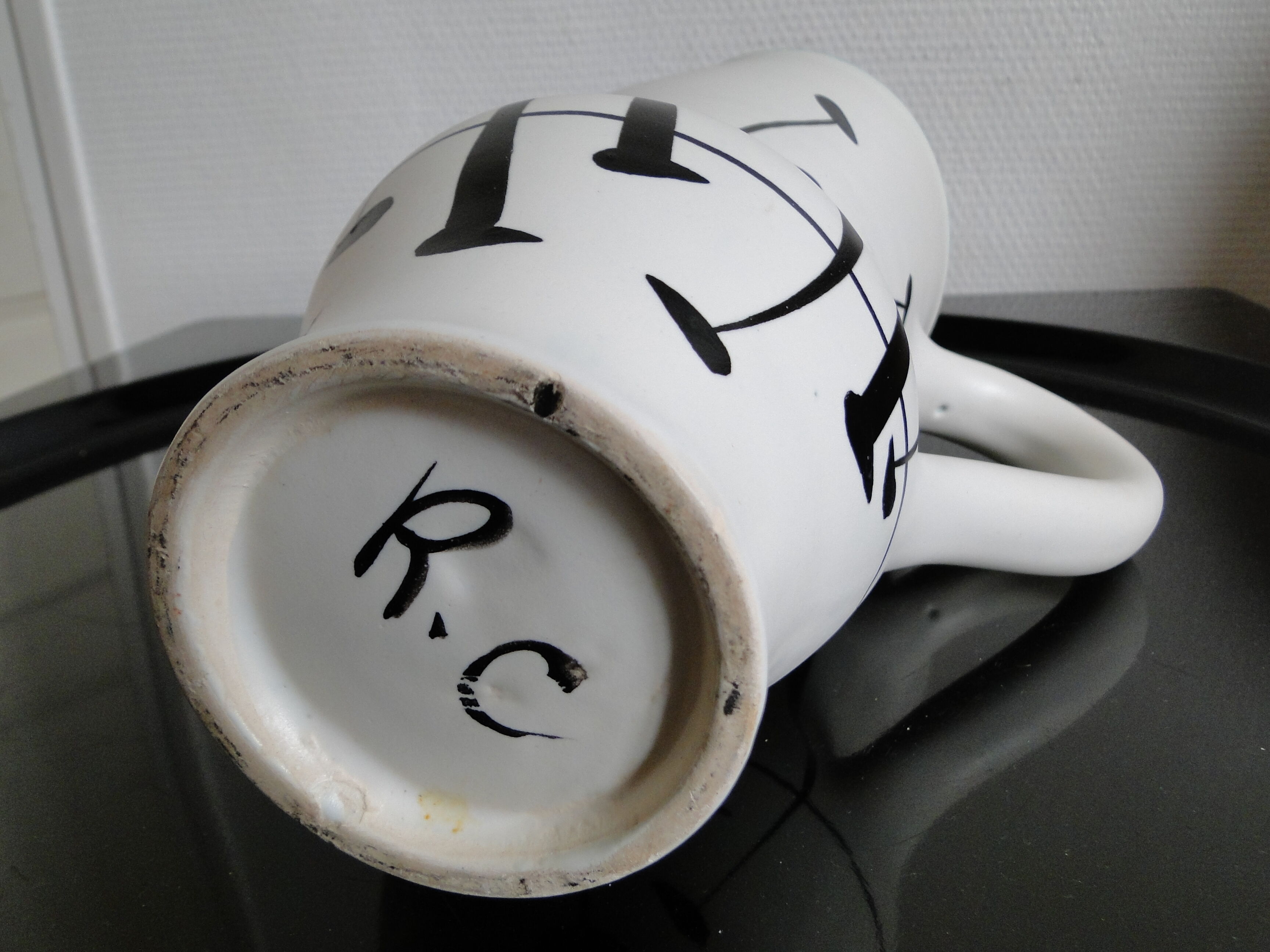 Pitcher by Roger Capron Vallauris France 1960s