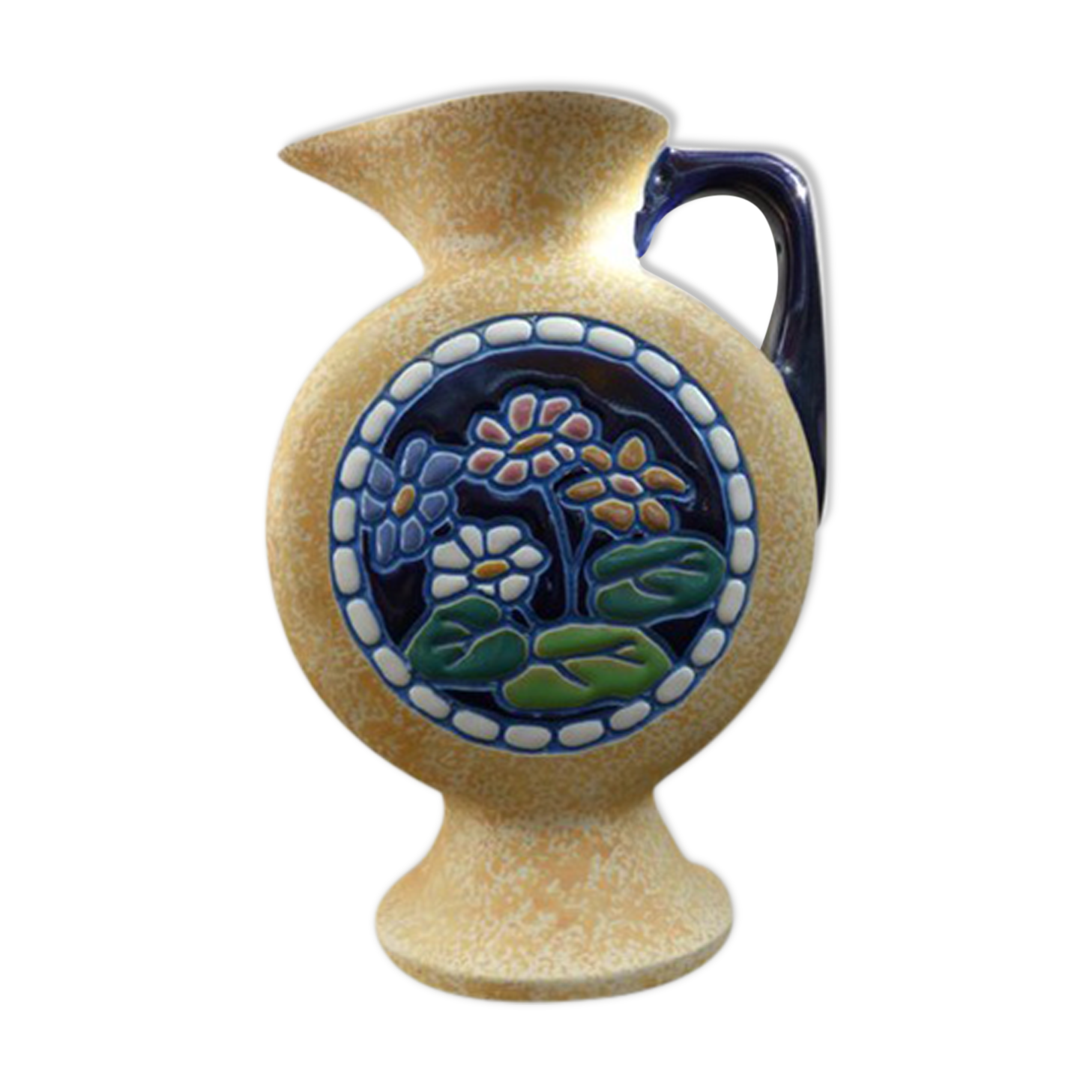 Czechoslovak Art Deco Amphora Pitcher