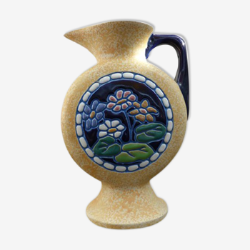 Czechoslovak Art Deco Amphora Pitcher