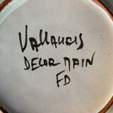3 Vallauris plates