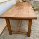 Solid oak dining farm table to eat 1950 220x77x75cm