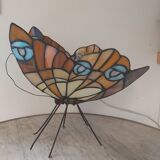 Vintage Tiffany butterfly lamp