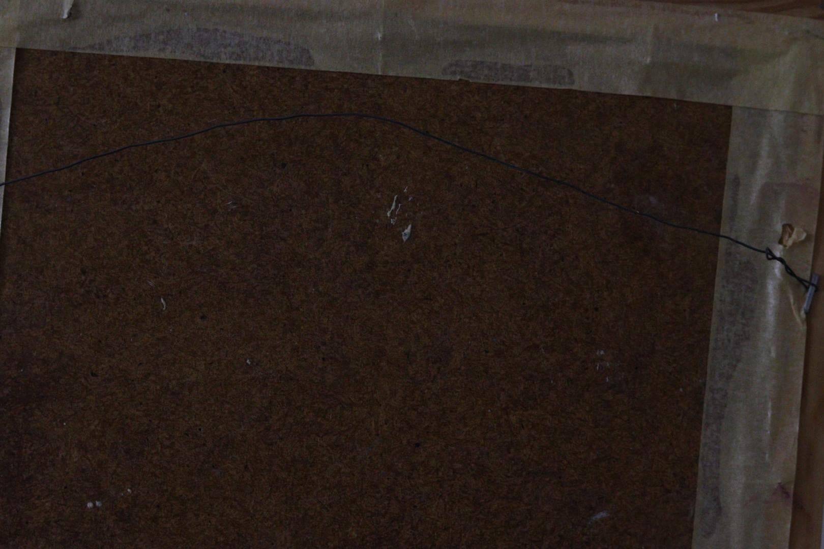 Original Swedish oil on panel "Still Life with Products" by A. Kondrell.