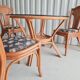 Rattan garden furniture