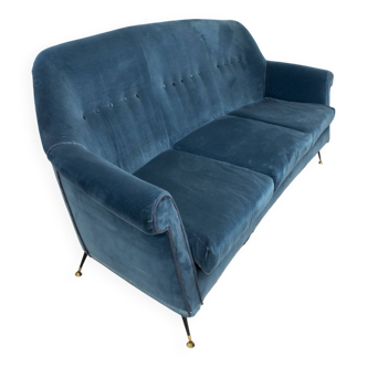 Canapé italien moderne du milieu du siècle par Gigi Radice pour Minotti, 1950s