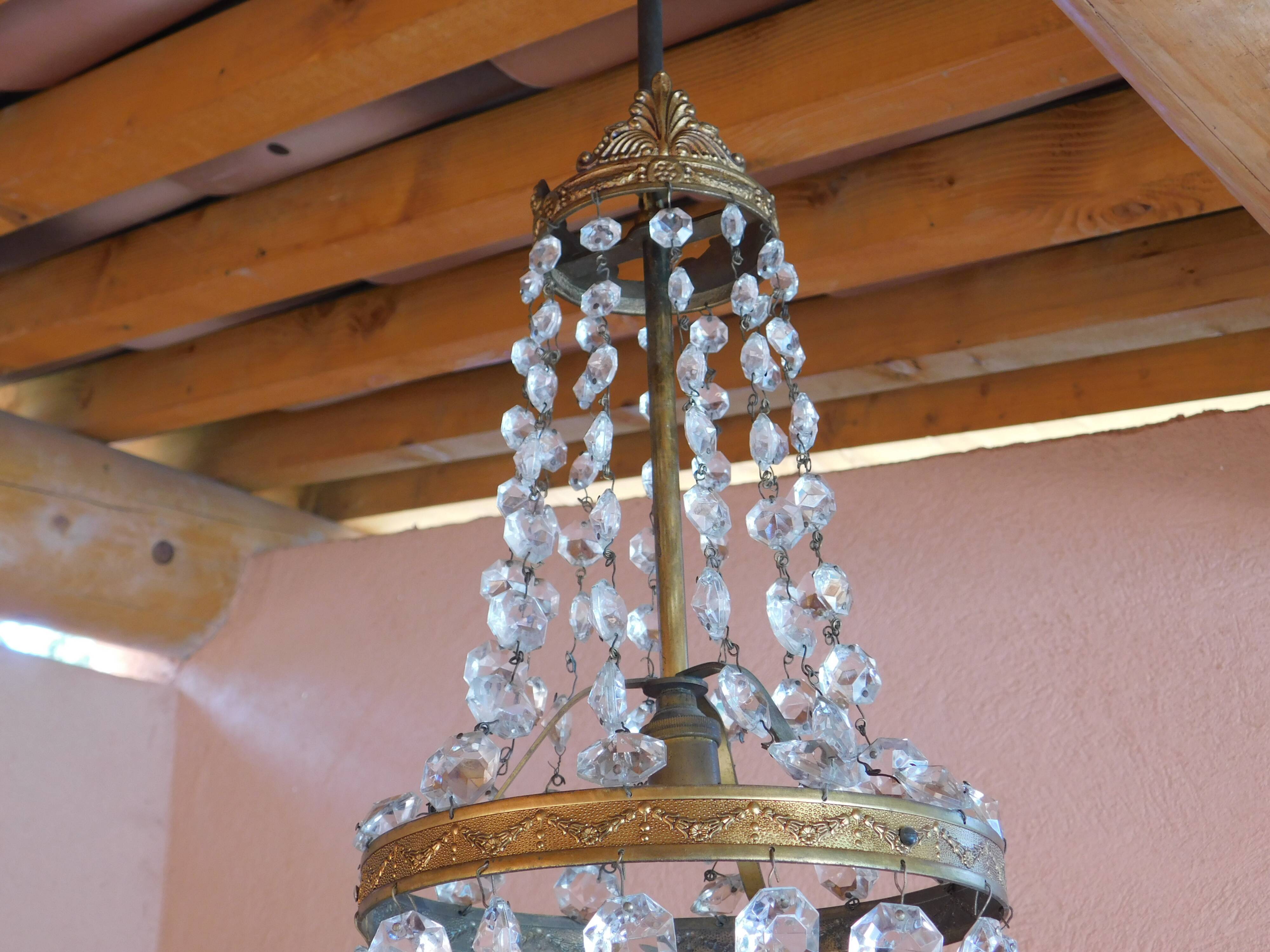 Hot air balloon chandelier - 20 cm