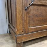 Old michaud brand cooler cabinet in solid oak