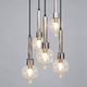 Abo Randers cascade 5 drop lamp for A/S Denmark 1970s