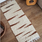 Vintage wool atisanal carpet
