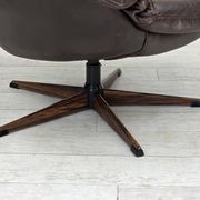 1970s, Danish design by H.W.Klein, swivel chair, for Bramin Møbler.