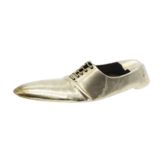 Cendrier chaussure en laiton