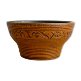 Low vintage german ceramic planter