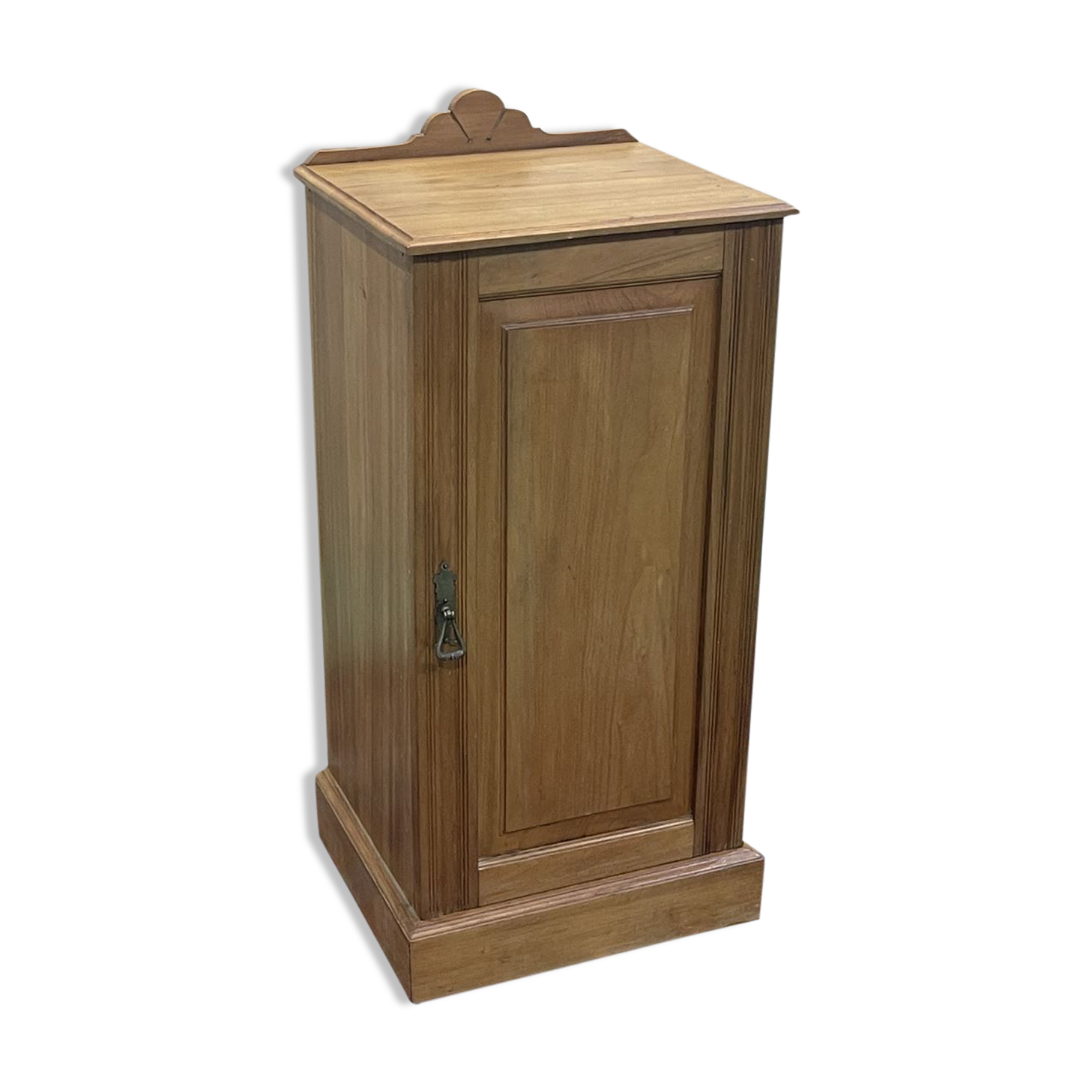 English bedside in satin wood from the 1930s