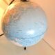Girard and Barrère terrestrial globe on tripod base / vintage 50s-60s