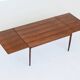 Niels Otto Moller large extendable dining table in rosewood Denmark 1960