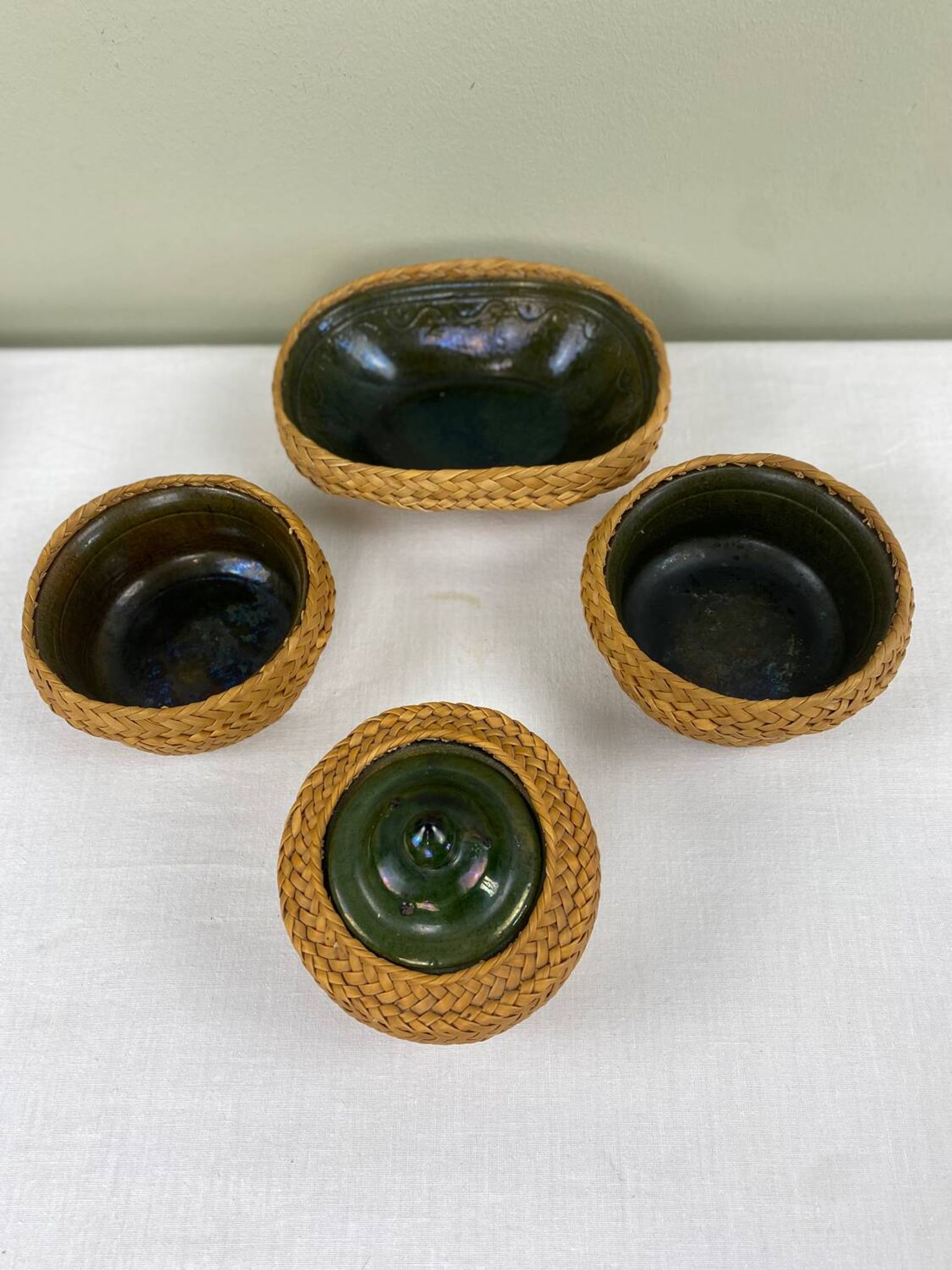 Vintage ethnic service