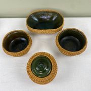 Vintage ethnic service