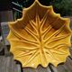 Empty fruit bowl FPP Vallauris leaf