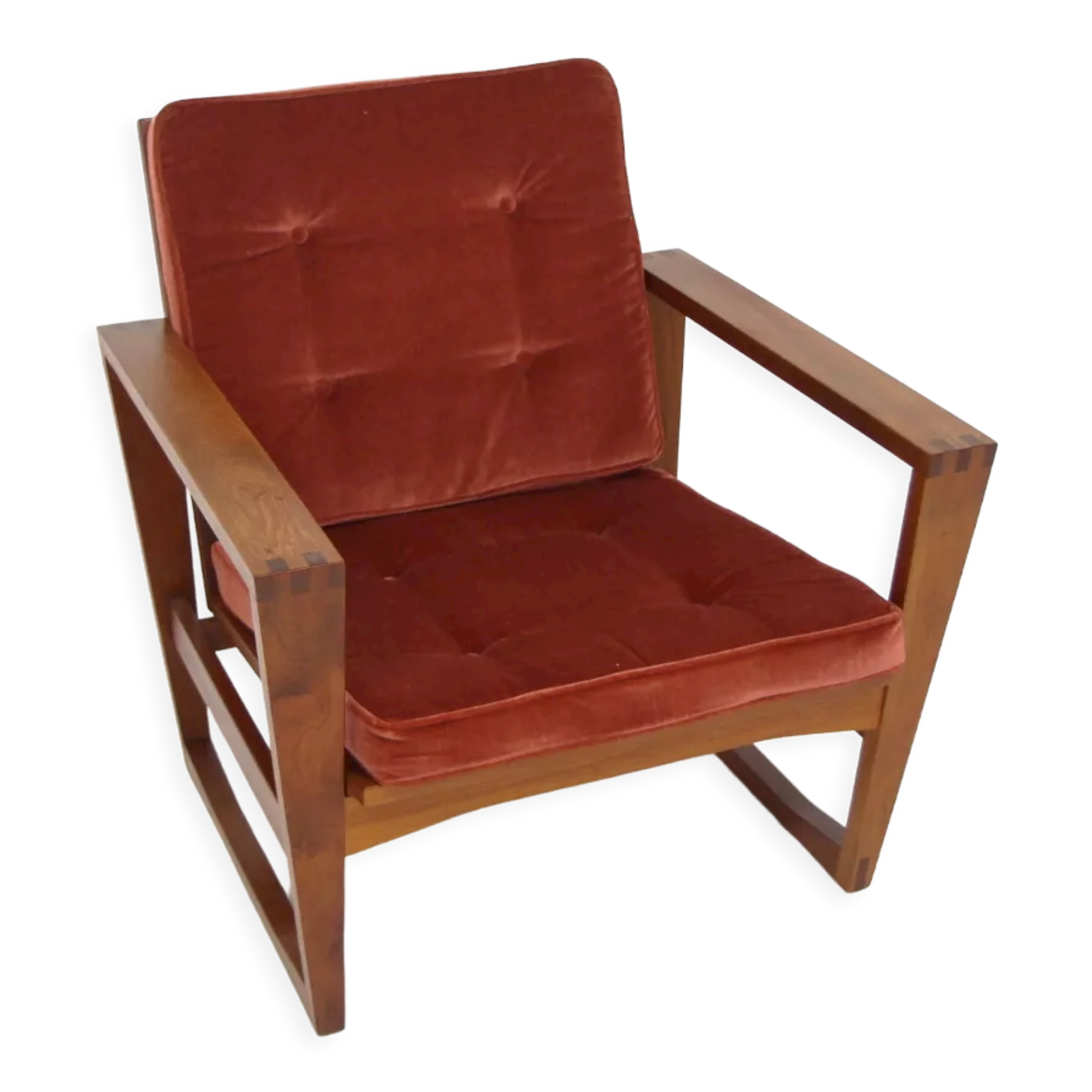 Scandinavian teak armchair, Sweden, 1960